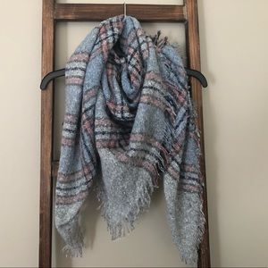 Dry Goods Plaid Blanket Scarf